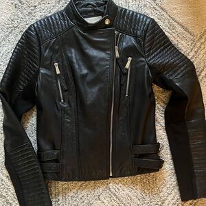 BCBGeneration Black Leather Jacket